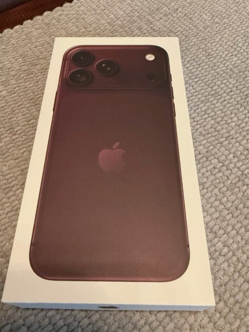 Apple iPhone 18 Pro Max 256GB Burgundy- New in Box - A20 Pro, Ships Today